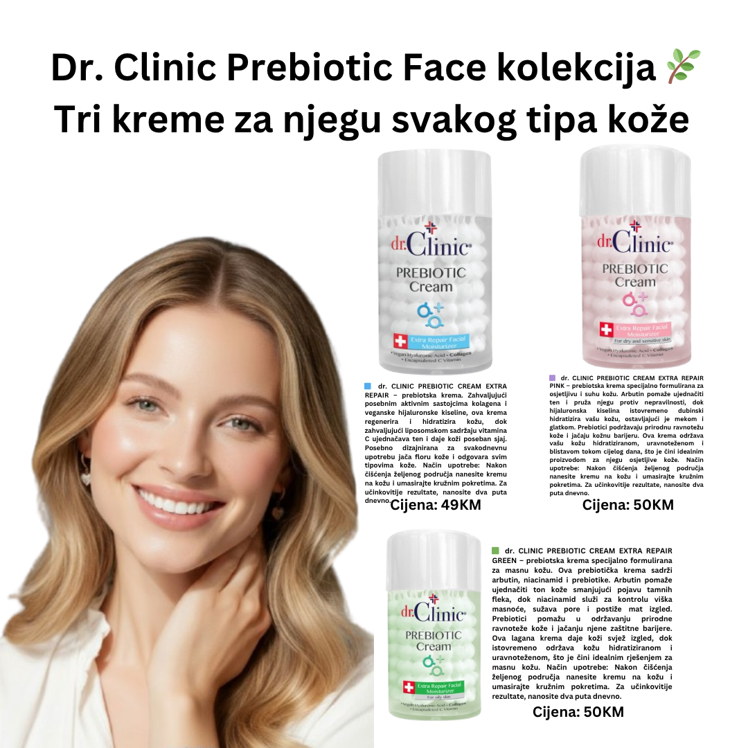 dr. CLINIC PREBIOTIC CREAM EXTRA REPAIR PINK