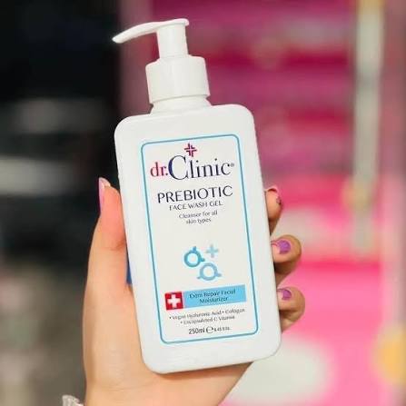dr. CLINIC PREBIOTIC FACE WASH GEL EXTRA REPAIR BLUE