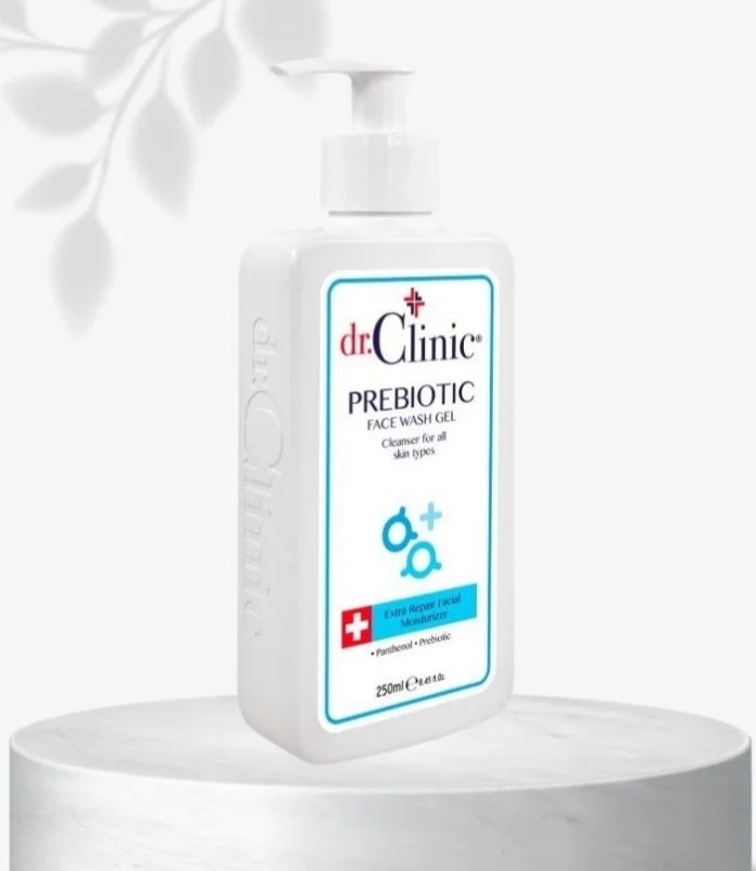dr. CLINIC PREBIOTIC FACE WASH GEL EXTRA REPAIR BLUE