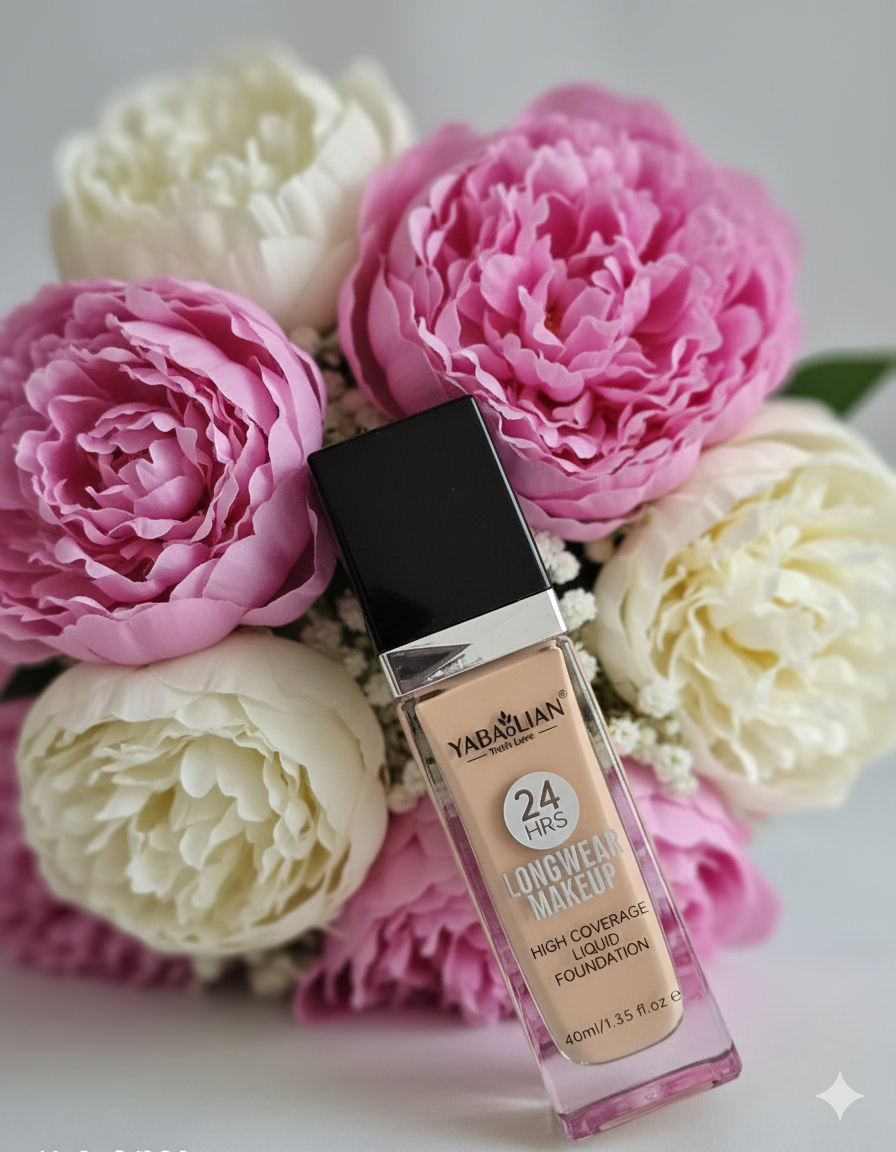 YABAOLIAN Truth Love 24HRS LONGWEAR MAKE UP HIGH COVERAGE LIQUID FOUNDATION 40ml/1.35 fl.oz.e